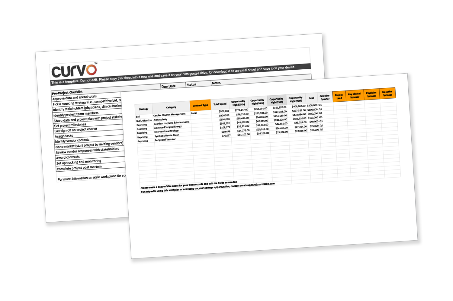 Worksheet: Savings Work Plan Template